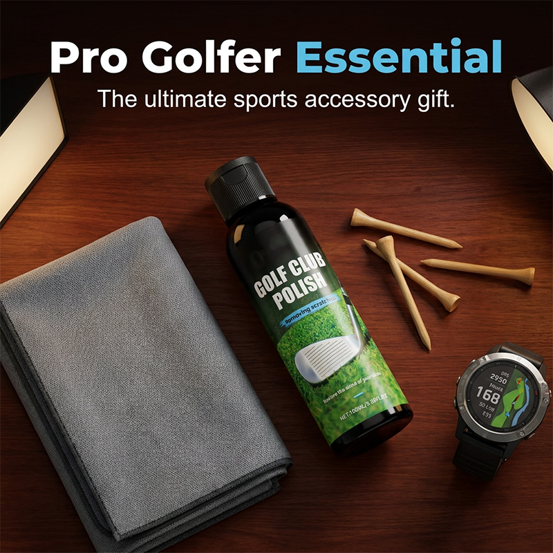 Golf Club Polish and Scratch Remover Daily Care Cleaner