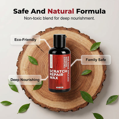 🥳2026 HOT SALE🥳50% OFF! Scratch Repair Wax with Sponge Eraser– Instantly fills scratches & scuffs on wood floors & furniture. Restores natural grain, no need to replace! 💰✨