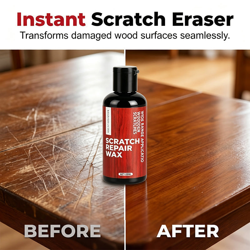 🥳2026 HOT SALE🥳50% OFF! Scratch Repair Wax with Sponge Eraser– Instantly fills scratches & scuffs on wood floors & furniture. Restores natural grain, no need to replace! 💰✨