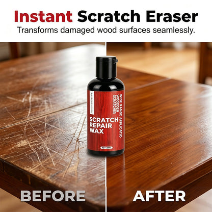 🥳2026 HOT SALE🥳50% OFF! Scratch Repair Wax with Sponge Eraser– Instantly fills scratches & scuffs on wood floors & furniture. Restores natural grain, no need to replace! 💰✨