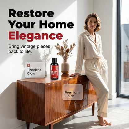🥳2026 HOT SALE🥳50% OFF! Scratch Repair Wax with Sponge Eraser– Instantly fills scratches & scuffs on wood floors & furniture. Restores natural grain, no need to replace! 💰✨