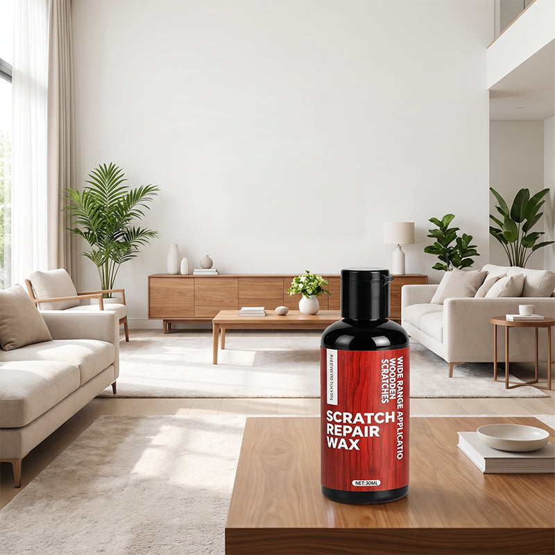 🥳2026 HOT SALE🥳50% OFF! Scratch Repair Wax with Sponge Eraser– Instantly fills scratches & scuffs on wood floors & furniture. Restores natural grain, no need to replace! 💰✨