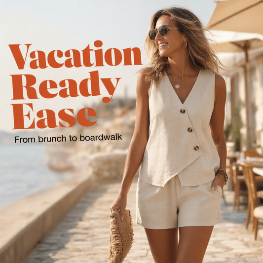 Conjunto de verano favorecedor para estar en casa