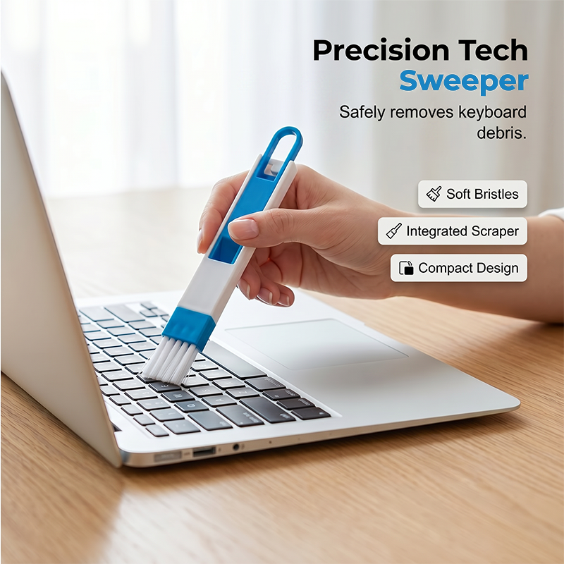 📢📢30% OFF !! ⏰2-in-1 Window Groove Cleaning Brush