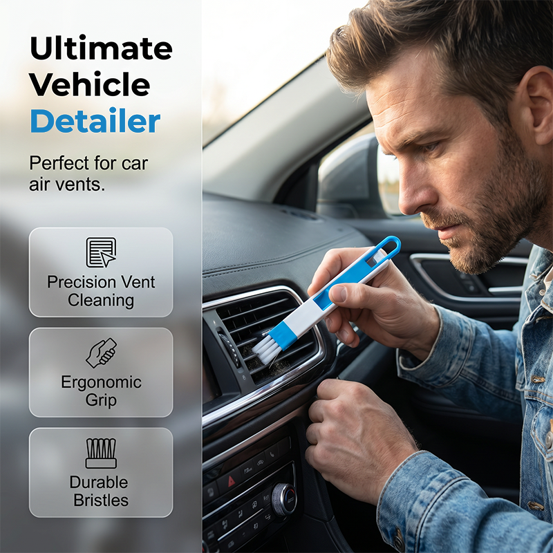 📢📢30% OFF !! ⏰2-in-1 Window Groove Cleaning Brush