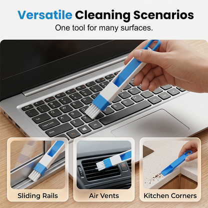 📢📢30% OFF !! ⏰2-in-1 Window Groove Cleaning Brush