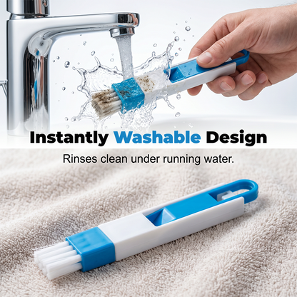 📢📢30% OFF !! ⏰2-in-1 Window Groove Cleaning Brush