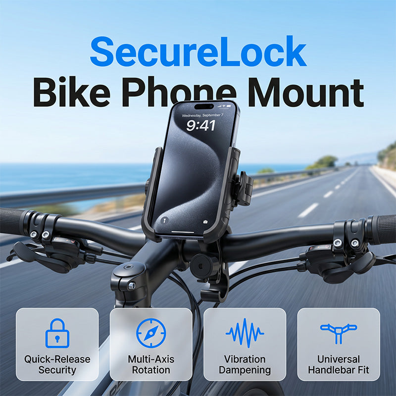 📢📢49% OFF !! ⏰Quick-Release Bike/Motorcycle Phone Mount
