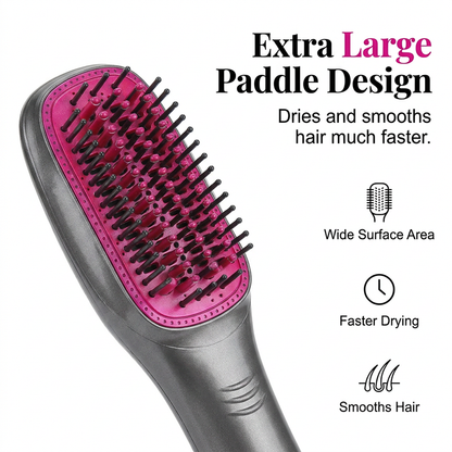 📢📢43% OFF !! ⏰Professional 3-in-1 Hot Air Brush
