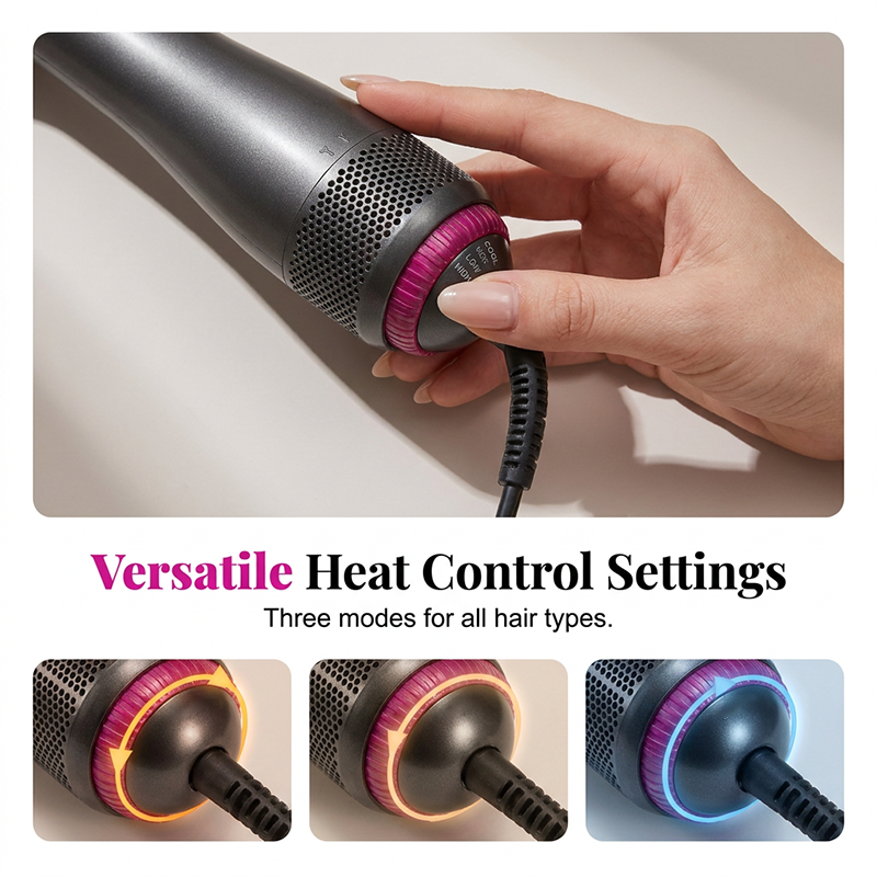 📢📢43% OFF !! ⏰Professional 3-in-1 Hot Air Brush
