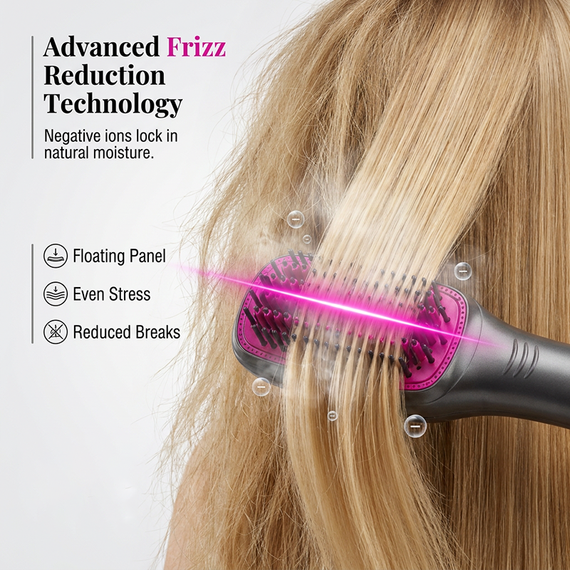 📢📢43% OFF !! ⏰Professional 3-in-1 Hot Air Brush