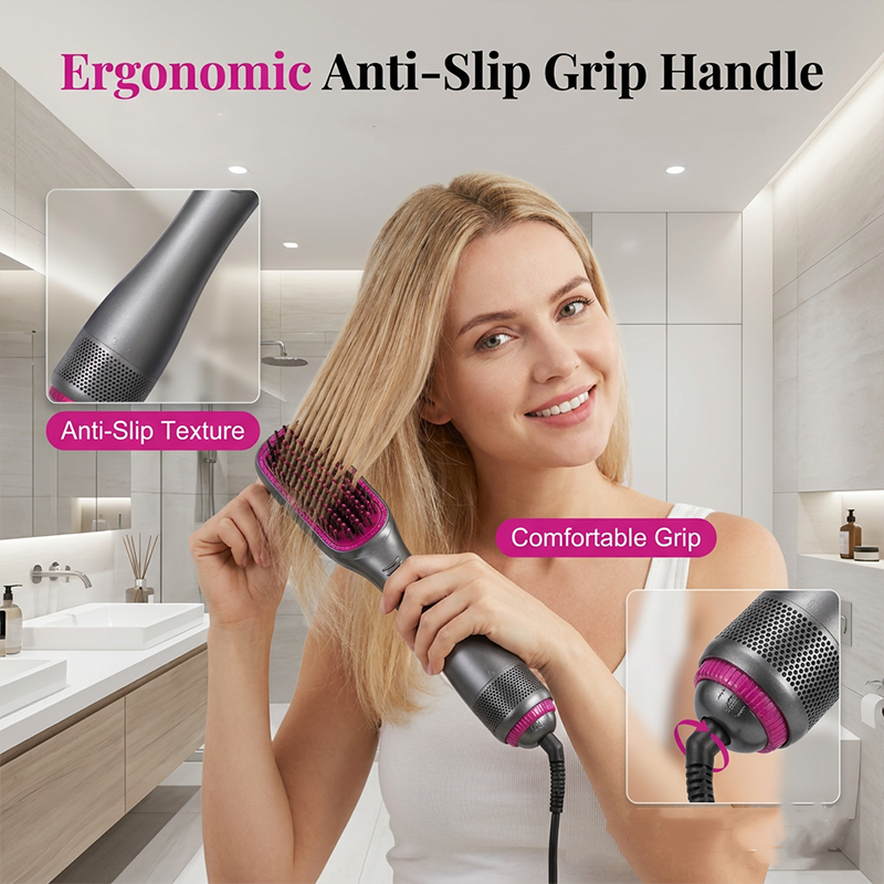 📢📢43% OFF !! ⏰Professional 3-in-1 Hot Air Brush