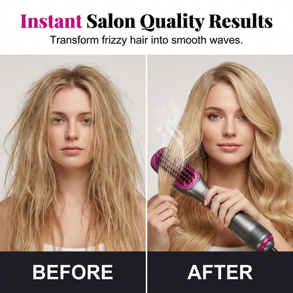 📢📢43% OFF !! ⏰Professional 3-in-1 Hot Air Brush