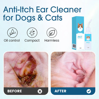 Anti-Itch Ear Cleaner for Dogs & Cats