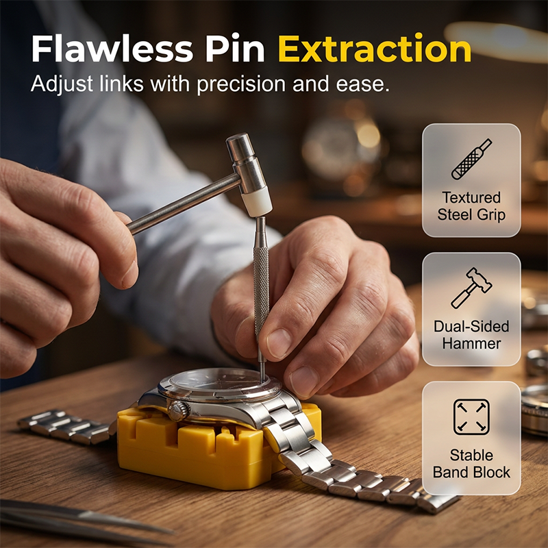 📢📢⏰ Complete 72-Piece Watch Repair Kit ⌚ Everything You Need to Fix, Adjust & Revive Your Watch – All in One Box ✨