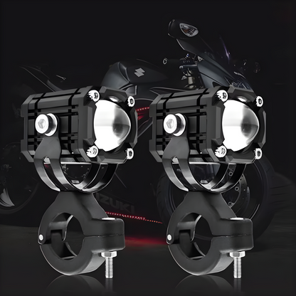 🎉 2026 Sale — Over 40,000 Sold! 🏍️ Universal Motorcycle LED Spotlights – Dual Beam & All-Weather Waterproof 💡