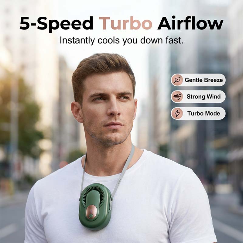 📢📢50% OFF !! ⏰4-in-1 Portable Waist Fan