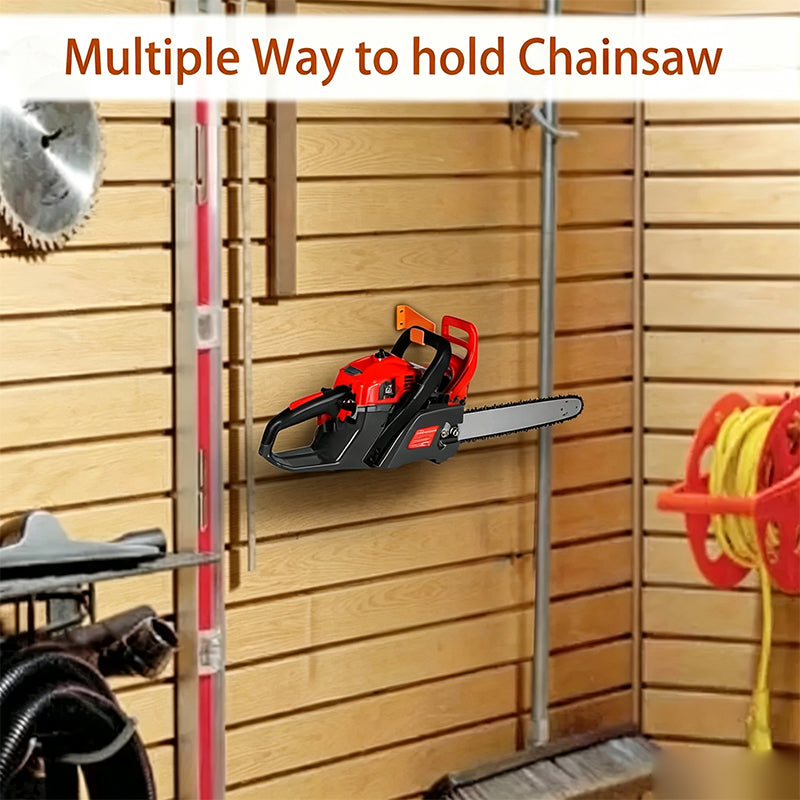 📢📢BUY 1 GET 1 FREE !! ⏰Heavy-Duty Wall Mount Chainsaw Hanger