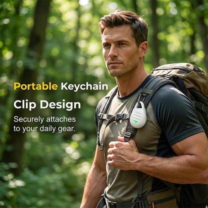🐦No more trouble from birds, beasts and locusts！Portable Ultrasonic Bird Repellent Keychain