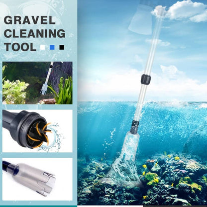 🔥 Electric Aquarium Gravel Cleaner – Powerful Siphon, Hands-Free Operation & Crystal-Clear Tank Water ✨