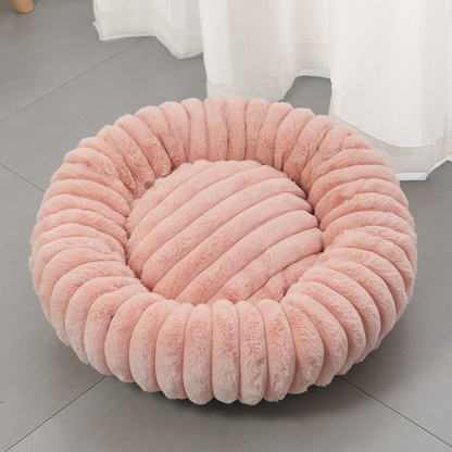 📢📢50% OFF !! ⏰Ultra-Soft Round Calming Cat & Dog Bed