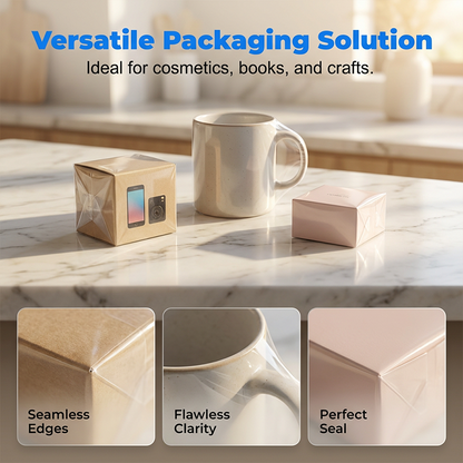 🔥Limited Time Promotion 50% OFF🔥Clear Heat Shrink Wrap Bags for Dustproof Packaging