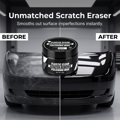 🔥🎁 New Product – 50% Off 🔥 Wax for removing and repairing scratches on automotive plastic surfaces (sponge included)