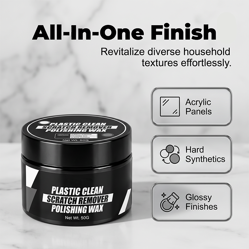 🔥🎁 New Product – 50% Off 🔥 Wax for removing and repairing scratches on automotive plastic surfaces (sponge included)