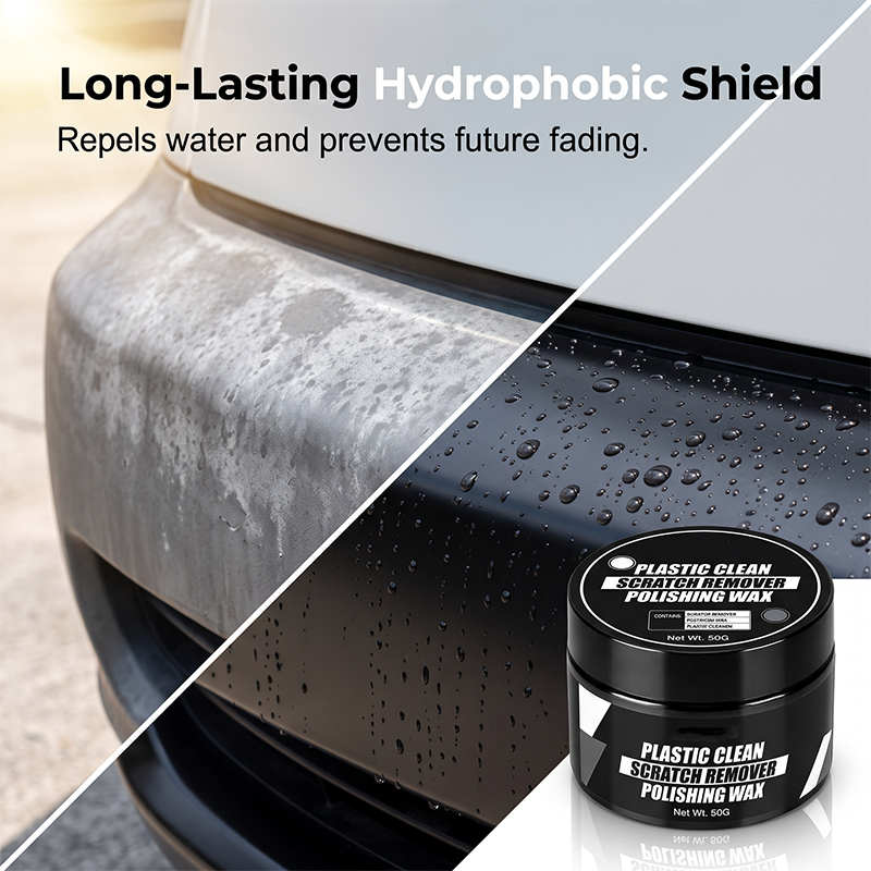🔥🎁 New Product – 50% Off 🔥 Wax for removing and repairing scratches on automotive plastic surfaces (sponge included)