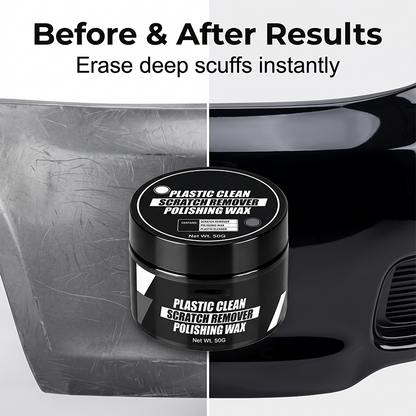 🔥🎁 New Product – 50% Off 🔥 Wax for removing and repairing scratches on automotive plastic surfaces (sponge included)