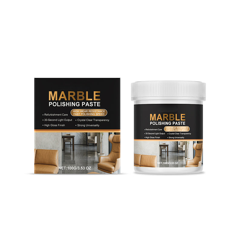 ✨Marble Polishing Paste—Removes scratches and etching marks, restoring the natural luster. The protective layer repels water and fingerprints. Professional-grade restoration that saves you a fortune!