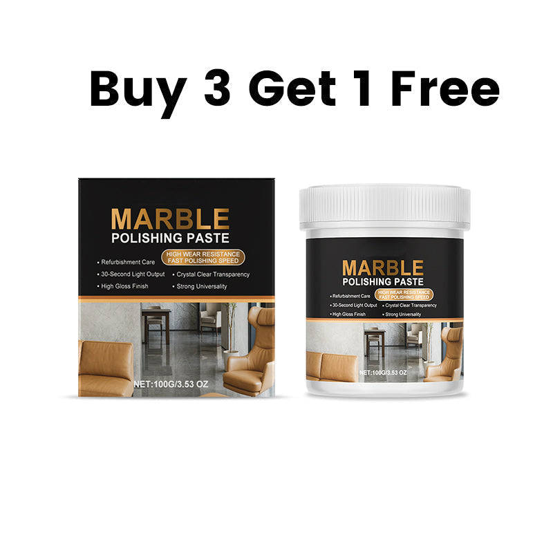 ✨Marble Polishing Paste—Removes scratches and etching marks, restoring the natural luster. The protective layer repels water and fingerprints. Professional-grade restoration that saves you a fortune!