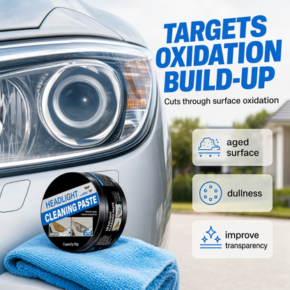 Crystal Clear Headlight Restoration Paste