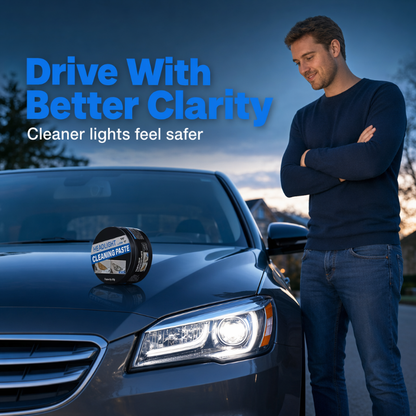 Crystal Clear Headlight Restoration Paste