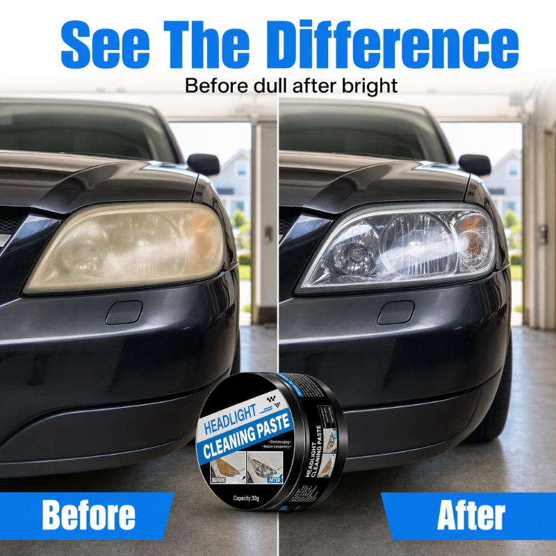 Crystal Clear Headlight Restoration Paste