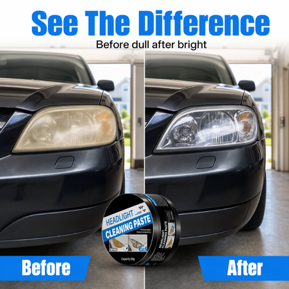 Crystal Clear Headlight Restoration Paste