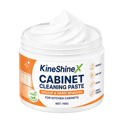 Wood Cabinet Cleaning Paste with Sponge for Furniture Renovation