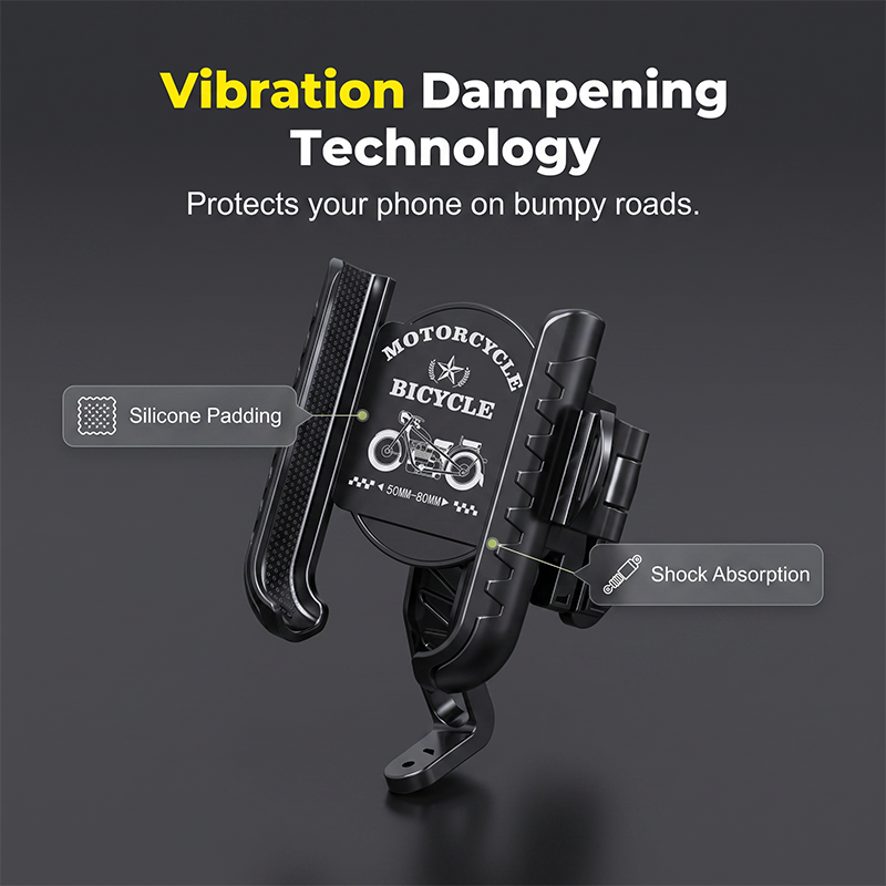 📢📢49% OFF !! ⏰Quick-Release Bike Phone Mount with Secure Lock