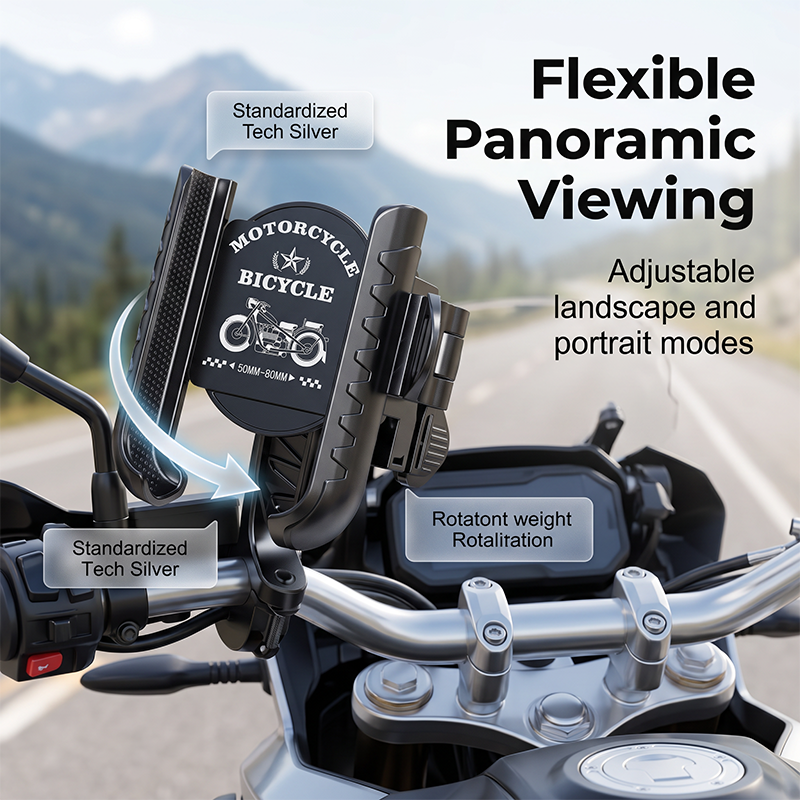 📢📢49% OFF !! ⏰Quick-Release Bike Phone Mount with Secure Lock
