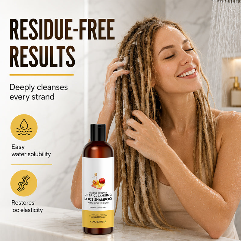 📢📢49% OFF !! ⏰Deep Cleansing Locs Shampoo Combo for Dreadlocks