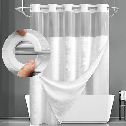 📢📢49% OFF !! ⏰Waffle Pattern Shower Curtain