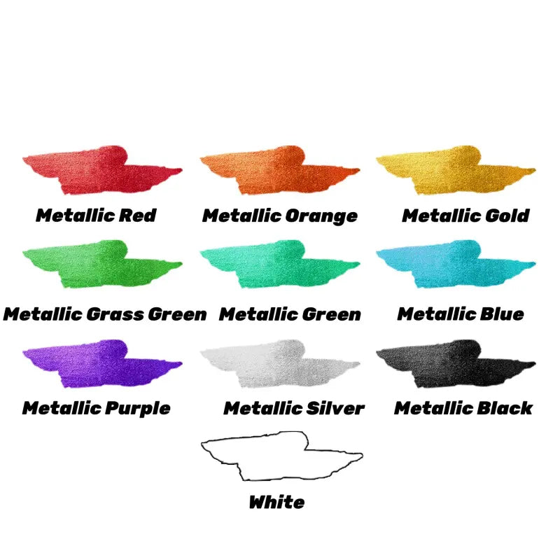 📢📢49% OFF !! ⏰10-Color Temporary Tattoo Markers Set
