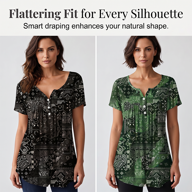 🔥Last Day 49% OFF -Women's Casual V-Neck Top