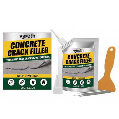 📢📢49% OFF !! ⏰🏠 Waterproof Concrete Crack Filler for Indoor & Outdoor Use