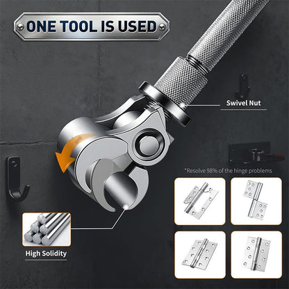 🔧 Universal Adjustable Door Hinge Wrench
