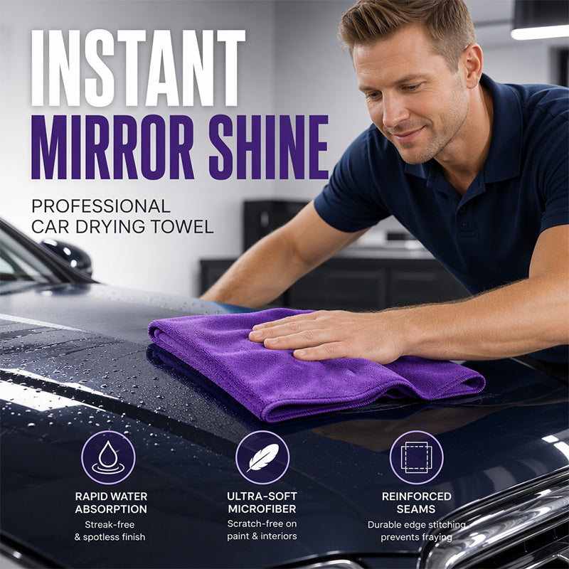 Lint-Free Highly Absorbent Cleaning Cloth