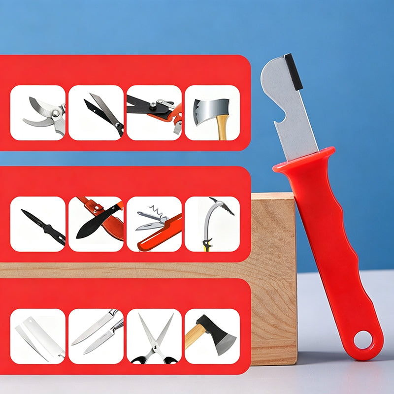 Portable Multifunctional Knife Sharpener with Comfort Grip