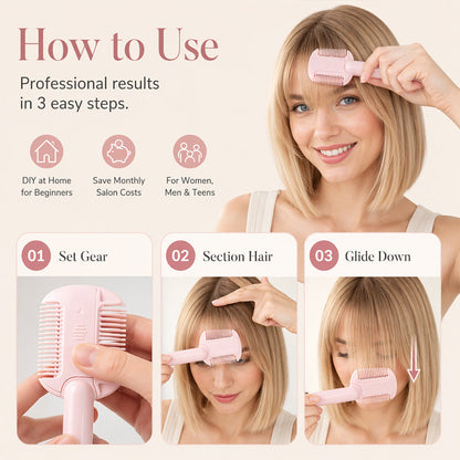 Now：Buy 1 Get 1 Free Portable Dual-Use Hair Trimming Comb