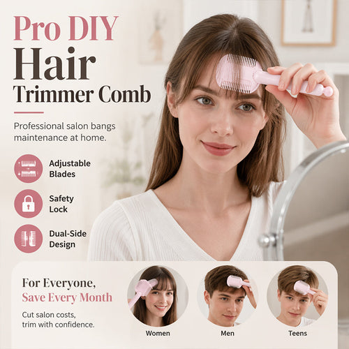 Now：Buy 1 Get 1 Free Portable Dual-Use Hair Trimming Comb