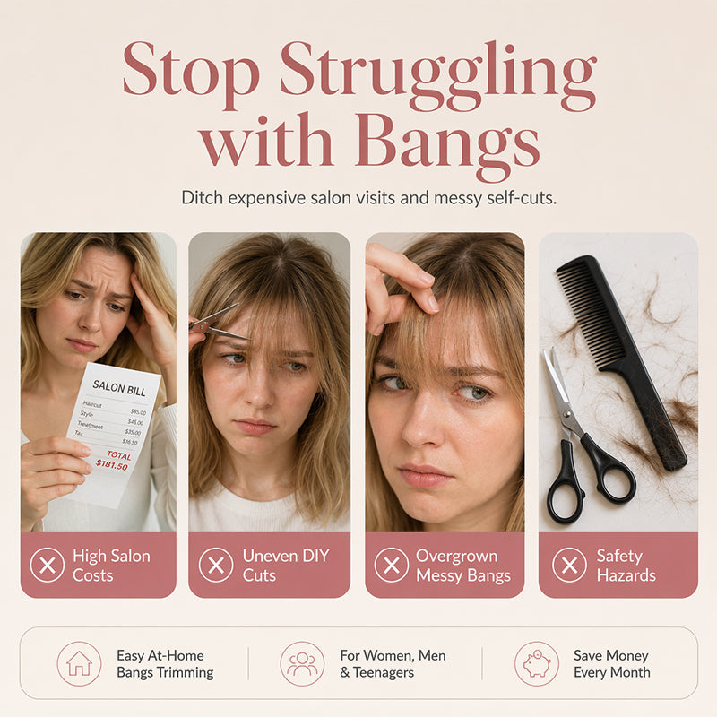 Now：Buy 1 Get 1 Free Portable Dual-Use Hair Trimming Comb